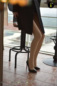 IESS 019 Xiao Liu: Classic Shiny Nude Silk Stockings Part 2 - image 83