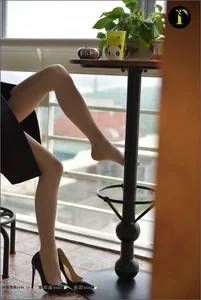 IESS 019 Xiao Liu: Classic Shiny Nude Silk Stockings Part 2 - image 80
