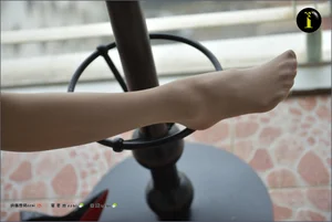 IESS 019 Xiao Liu: Classic Shiny Nude Silk Stockings Part 2 - image 10