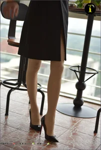 IESS 019 Xiao Liu: Classic Shiny Nude Silk Stockings Part 2 - image 37