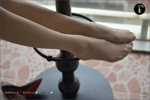 IESS 019 Xiao Liu: Classic Shiny Nude Silk Stockings Part 2 - image 61