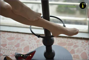 IESS 019 Xiao Liu: Classic Shiny Nude Silk Stockings Part 2 - image 44