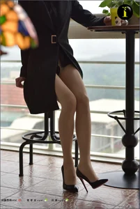 IESS 019 Xiao Liu: Classic Shiny Nude Silk Stockings Part 2 - image 53