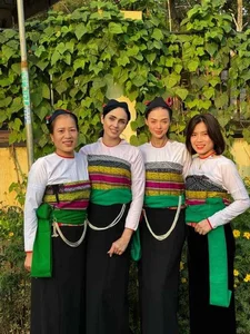 Dianka Zakhidova Celebrates Tet in Traditional Muong Costume - image 4