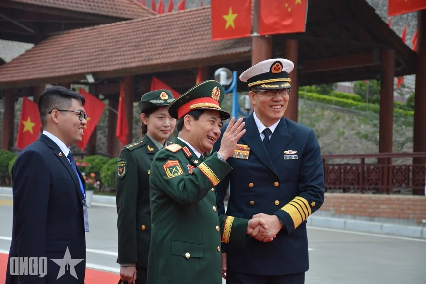 Official Welcoming Ceremony for Chinese Defense Minister Dong Jun in Vietnam
