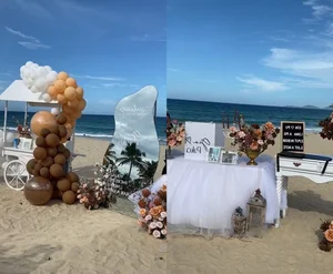 Inside Gin Tuan Kiet and Puka Fairytale Beach Wedding - image 10