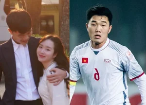 Vietnamese Footballer Luong Xuan Truong and Nhue Giang Marriage Rumors Spark Fan Interest - image 0