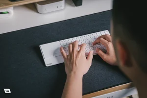 Affordable Slim Keyboard with Integrated Trackpad for Minimalist Setups - image 4
