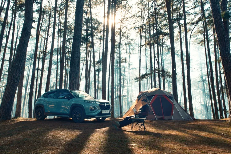 Camping in Da Lat: A Scenic Adventure with the Suzuki Fronx Urban SUV