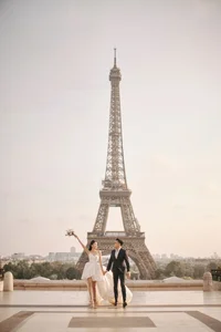 Runner-up Phuong Anh and Businessman Husband Reveal Dreamy Wedding Photos in France - image 0