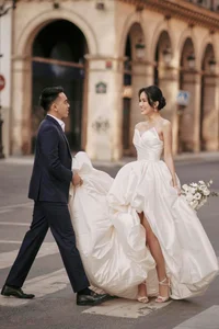 Runner-up Phuong Anh and Businessman Husband Reveal Dreamy Wedding Photos in France - image 4