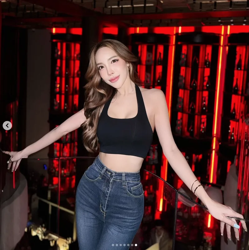 Thai Influencer Sparks Viral Sensation with Bold Sheer Fashion Trends and Daring Style