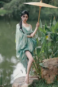 YiTuYu Art Language Vol.7786 Featuring Model Da Xi Dacy - image 3