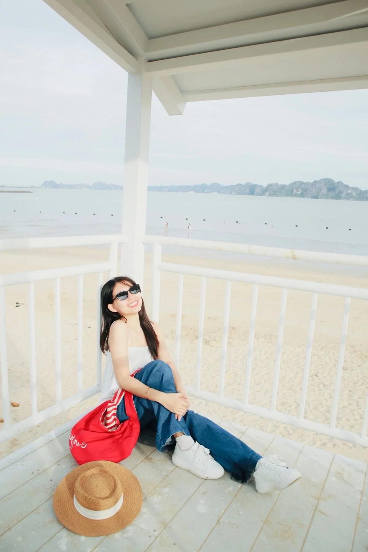 Aesthetic Travel Guide: Visiting the Viral White Hut at Bai Chay