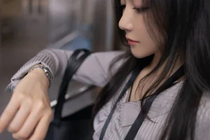 Yu Zi Jiang Fish XiuRen Hypnotic Subway Part 01 - 61P High Res - image 8