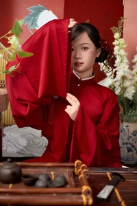 Timeless Elegance in Crimson Red Style - image 4