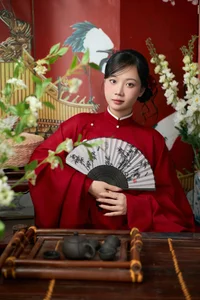 Timeless Elegance in Crimson Red Style - image 0