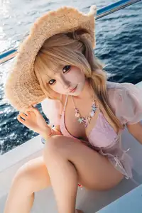 Coser Chunmomo's Enchanting Sunset Yacht Photoshoot - Part02 - image 26