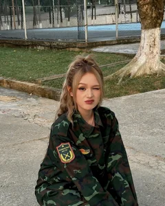 Xoài Non Stuns in Military Uniform and Barbie-Like Visuals for Sao Nhập Ngũ 2024 - image 3