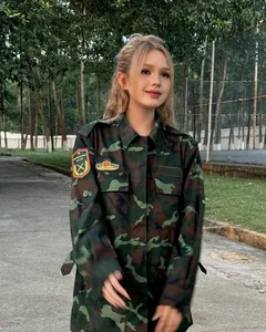 Xoài Non Stuns in Military Uniform and Barbie-Like Visuals for Sao Nhập Ngũ 2024 - image 2