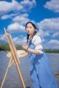 Mi Ci Quan Guo Hou Yuan Tuan Tuan Zhang in YiTuYu Art Language Vol.5852: A Unique Visual Journey - image 0