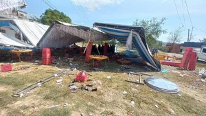 Wedding Tent Collapse Sparks Social Media Debate Over Superstitions - image 0
