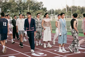 Vietnamese Pop Star Dam Vinh Hung and His Son Charm in New Fashion Shoot - image 8