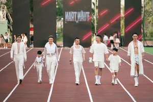 Vietnamese Pop Star Dam Vinh Hung and His Son Charm in New Fashion Shoot - image 11