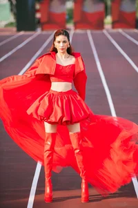 Vietnamese Pop Star Dam Vinh Hung and His Son Charm in New Fashion Shoot - image 14