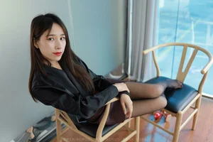 Mei Zi - Red High Heels Under the Chair IESS Collection - image 10