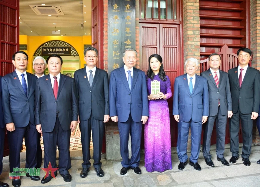 President To Lam Visits Historic Revolutionary Sites in China Strengthening Vietnam-China Diplomatic Ties