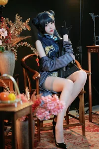 Stunning Ryuuge Kisaki Cosplay by Gong Ben Sakura – Blue Archive Shanhaijing President Photo Collection - image 17