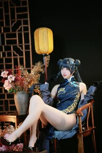 Stunning Ryuuge Kisaki Cosplay by Gong Ben Sakura – Blue Archive Shanhaijing President Photo Collection - image 10