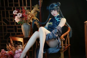 Stunning Ryuuge Kisaki Cosplay by Gong Ben Sakura – Blue Archive Shanhaijing President Photo Collection - image 8