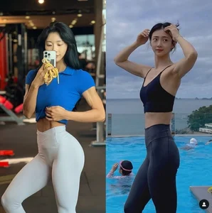 How This Korean Fitness Influencer Achieved the Perfect Peach-Shaped Glutes - image 6