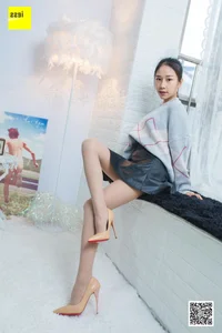 IESS Chinese Model Meizi Dazing at the Window Atmospheric Indoor Gallery - image 44