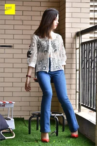 IESS 224: Guang Yan in Casual Jeans and Red Heels - image 33