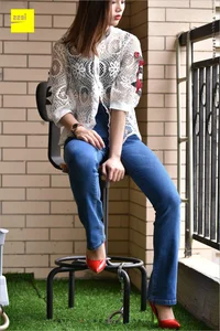 IESS 224: Guang Yan in Casual Jeans and Red Heels - image 48