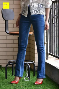 IESS 224: Guang Yan in Casual Jeans and Red Heels - image 55