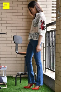 IESS 224: Guang Yan in Casual Jeans and Red Heels - image 38