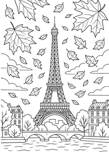 136+ Beautiful Landscape Coloring Pages: Mountains, Oceans, and Forest Scenes - image 5