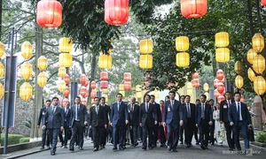 Philippine President Marcos Jr. Experiences Traditional Tet Culture at Thang Long Imperial Citadel - image 8