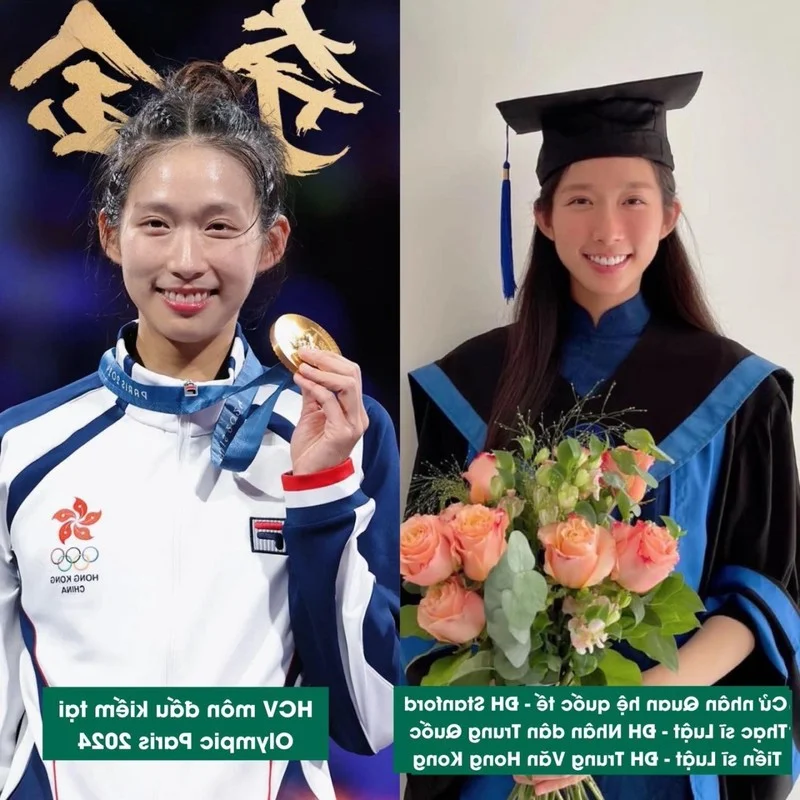 Beautiful PhD Law Graduate Wins Historic Olympic Gold Medal