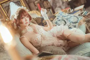Coser Ely_eee: Mysterious Book Witch in the Ancient Library - image 19