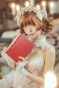 Coser Ely_eee: Mysterious Book Witch in the Ancient Library - image 13