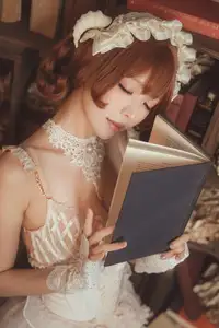 Coser Ely_eee: Mysterious Book Witch in the Ancient Library - image 31