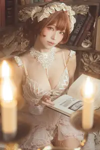 Coser Ely_eee: Mysterious Book Witch in the Ancient Library - image 24