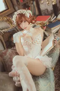 Coser Ely_eee: Mysterious Book Witch in the Ancient Library - image 18