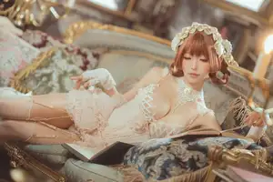 Coser Ely_eee: Mysterious Book Witch in the Ancient Library - image 14