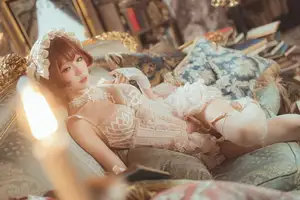 Coser Ely_eee: Mysterious Book Witch in the Ancient Library - image 29